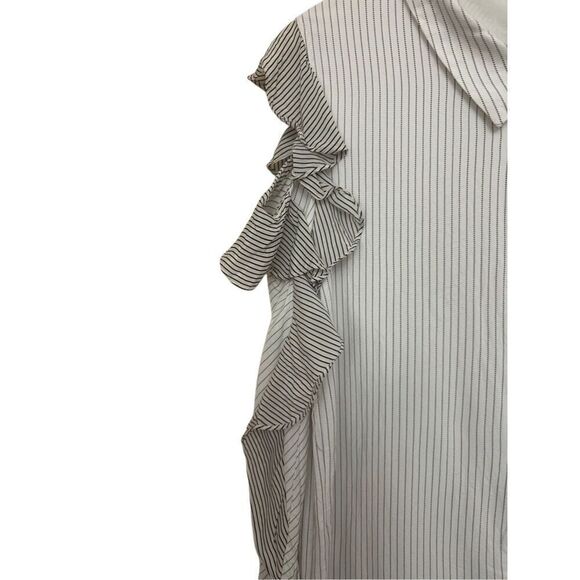 Maje Stripes Mini Dress Sz:3 - Picture 4 of 7